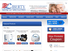 Tablet Screenshot of liberty-ms.com